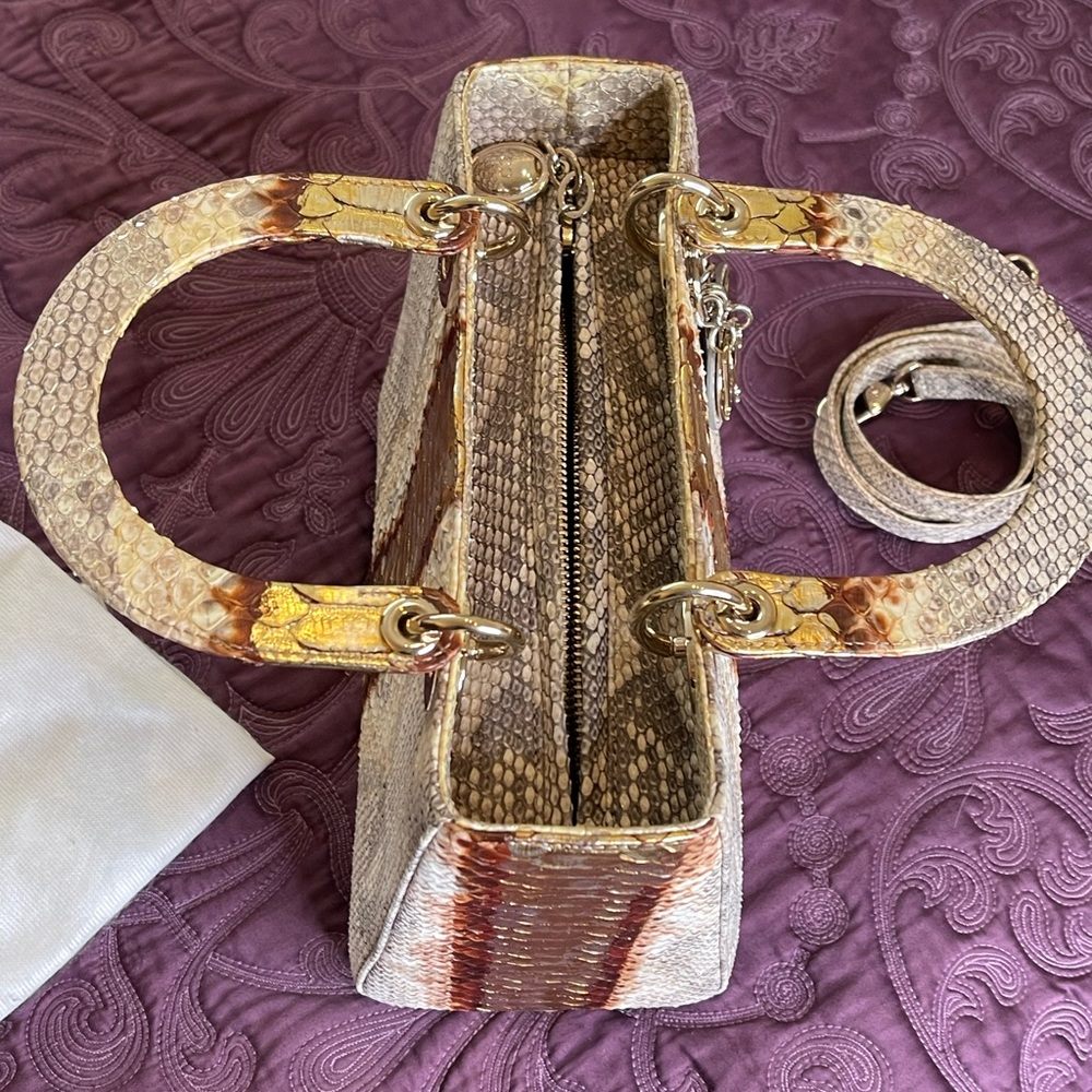 Gorgeous Python Lady Dior New. - Picture 3 of 7